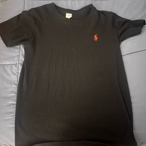 USED Men’s Small Polo Logo Black Shirt